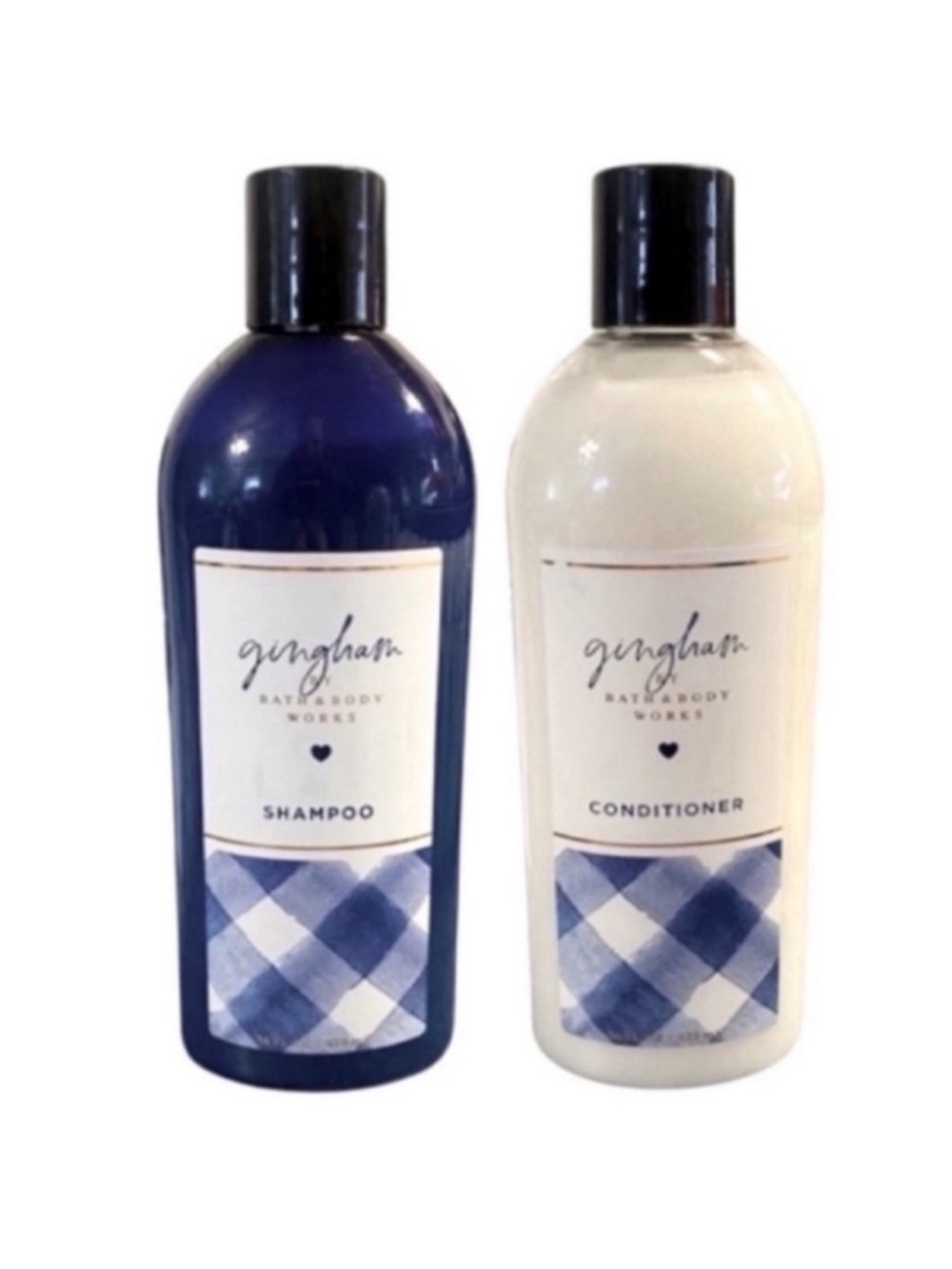 Gingham Shampoo and Gingham Conditioner Set